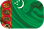 Turkmenistan flag